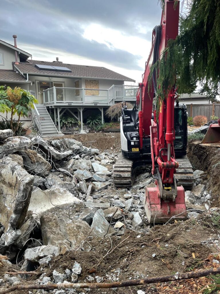 Residential Concrete Demolition and Removal Snohomish County, WA 2