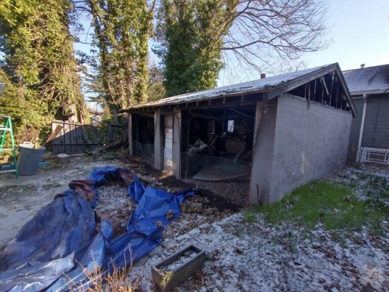 Shed and garage demolition Snohomish County, WA