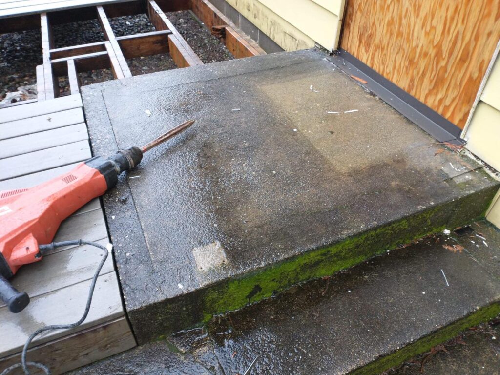 Residential Concrete Demolition and Removal Snohomish County, WA 3