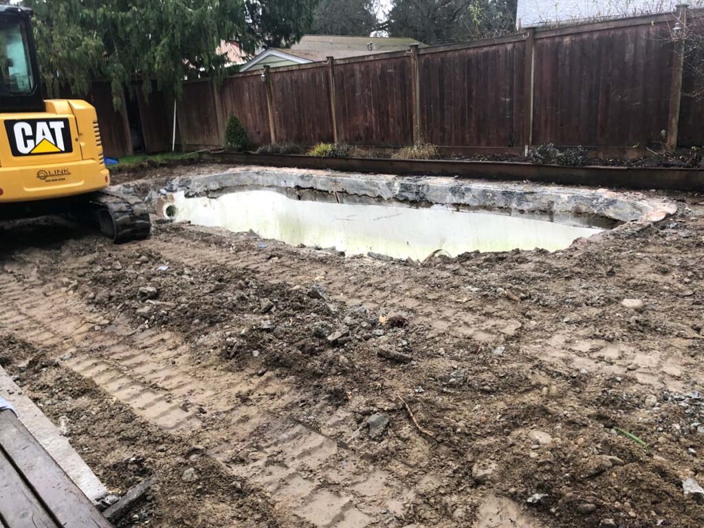 Residential Pool Removal Snohomish County, WA