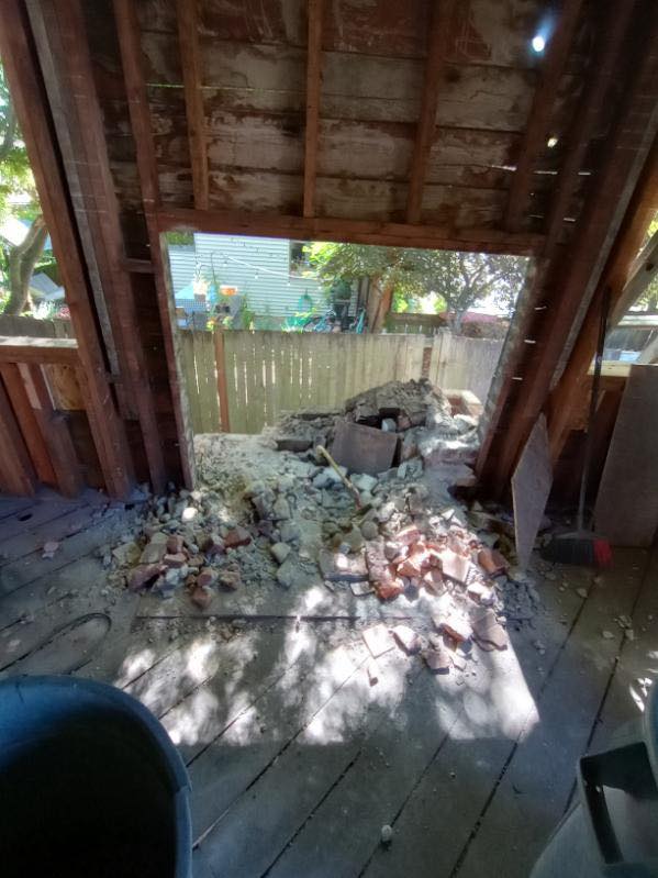 Lake Stevens WA Chimney Demolition