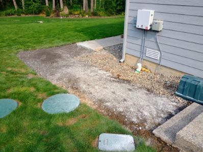 After Photo of a Sidewalk Removal Job in Snohomish County with PNW Demolition