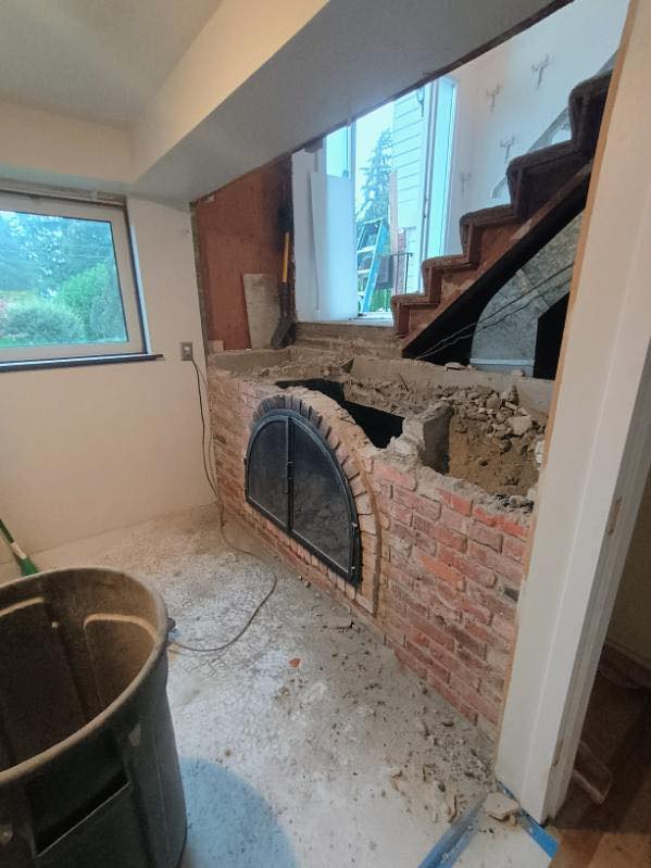 Chimney Removal in Arlington Washington