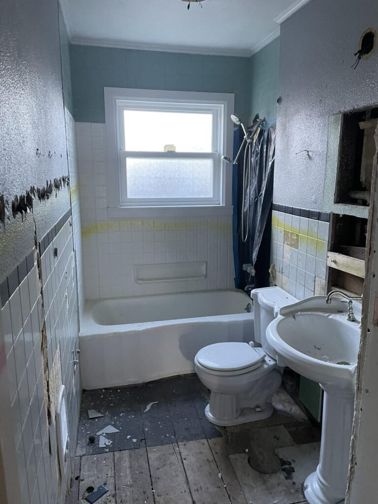 Full Bathroom Demolition and Removal in Snohomish County with PNW Demolition