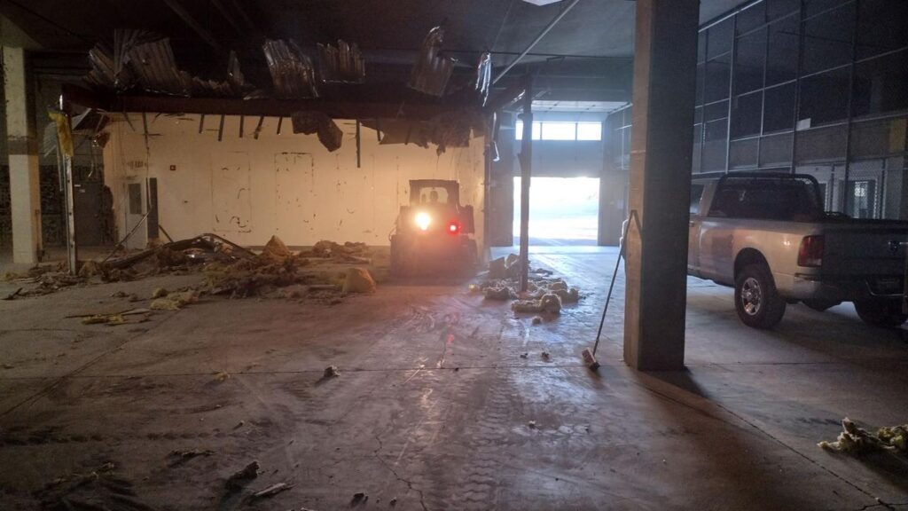 Half Way Done Commercial Demolition Project in Snohomish County Washington -PNW Demolition