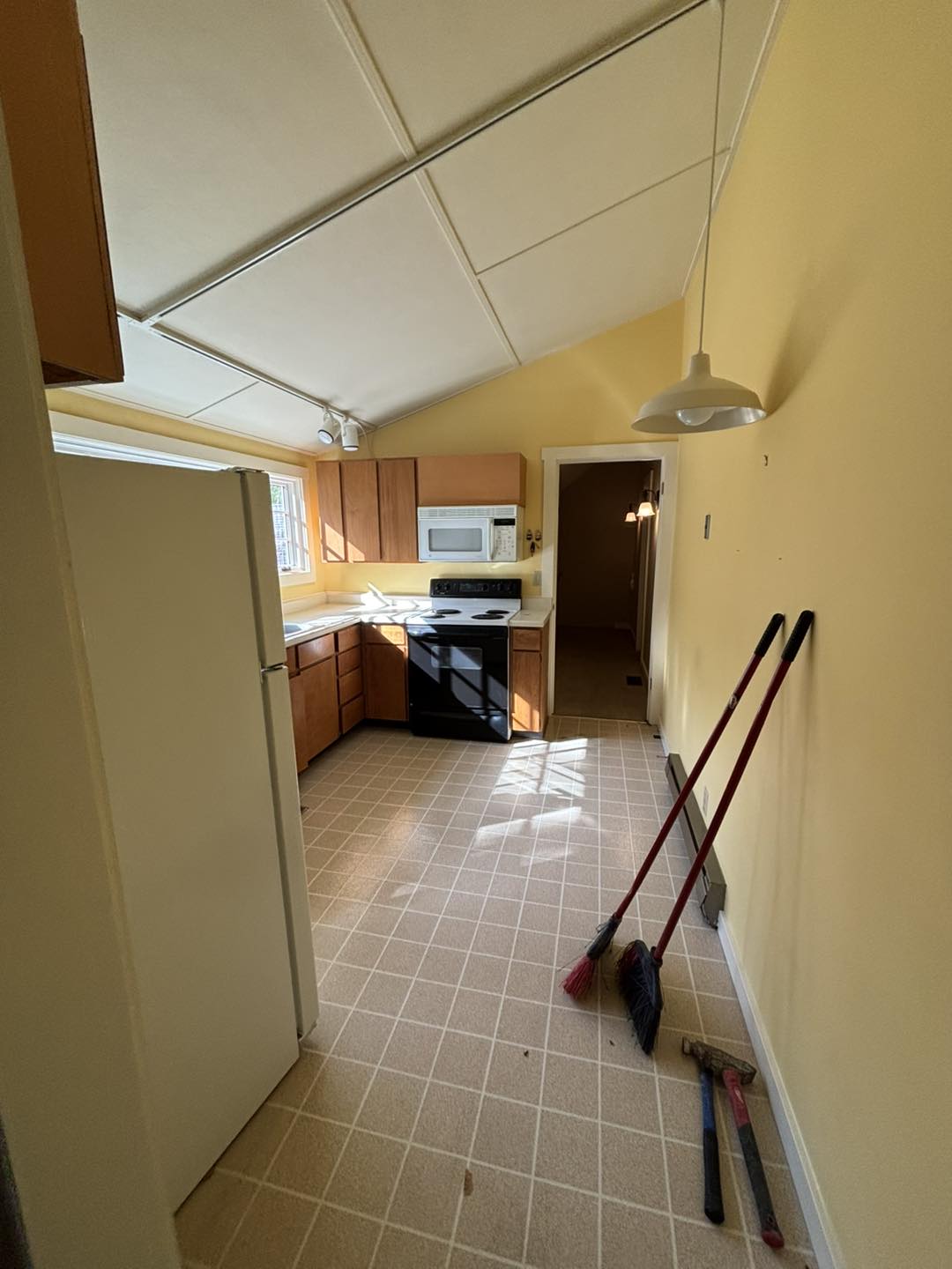 Start of a Kitchen Demo project with PNW Demolition